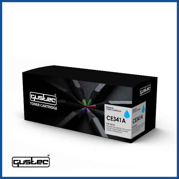 GUSTEC 651A (CE341A) Cyan Compatible Toner